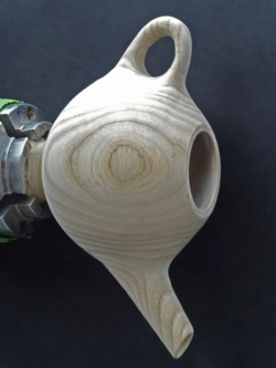 Turning nearly complete. Ref 17.09 Teapots.
