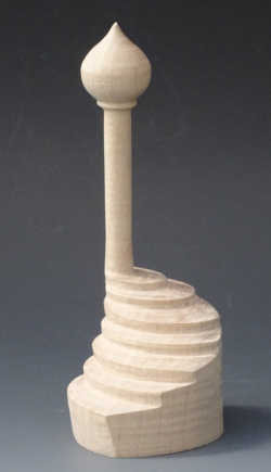 120mm high. Turned on 8 centres. Ref 14.13