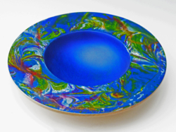 Sycamore. 175 mm diameter. Rim marbled. Ref 12.14